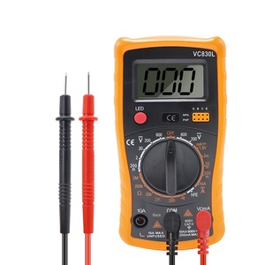 830L Multímetro <span class=keywords><strong>Digital</strong></span> Universal com Display LED Multifunções AC atual para medidor de teste para estudantes com garantia de 1 ano - Product Image 1