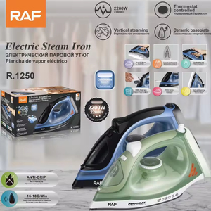 Fer à vapeur électrique 2400W avec fonction vapeur verticale, semelle en céramique et thermostat de précision - Product Image 6