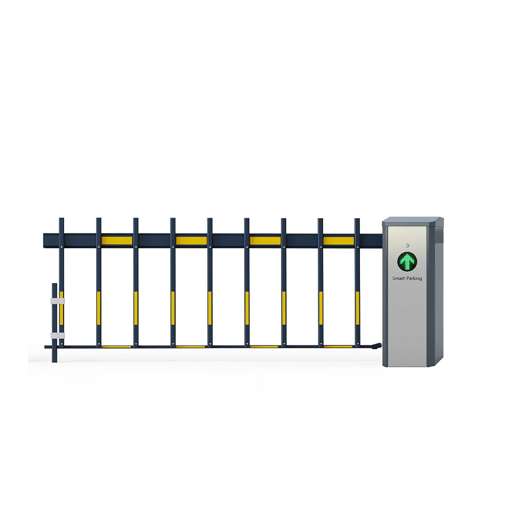 Hina-puerta de barrera de estacionamiento eléctrica para sistema de estacionamiento, motor de CC con brazo de toll recto, fabricante