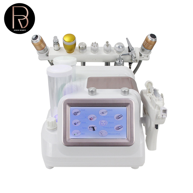 Hot Selling Diamond Hydra Dermabrasion Small Bubbles Black Head Removal Aqua Facial Clean Machine