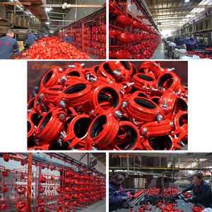 JinFeng Ống lắp rãnh khớp nối 4 inch rãnh 90 độ khuỷu tay ống nước dễ uốn sắt rãnh nắp phụ kiện đường ống tại Trung Quốc - Product Image 4