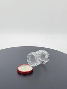 50ml 80ml 100ml 150ml yüksek çakmaktaşı kuş yuva cam kavanoz ile Metal kapak - Product Image 6