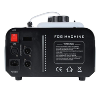 Machine à fumée à brouillard LED 3 en 1 RGB 9 pièces avec télécommande filaire 1500w pour scène, fête, divertissement, DJ, discothèque, boîte de nuit