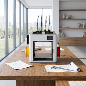 เครื่องพิมพ์ 3 มิติแบบตั้งโต๊ะ Snapmaker รองรับหลายสี ใช้ฟิลาเมนต์แบบ Dual Extruder ปรับระดับอัตโนมัติ รุ่นตั้งโต๊ะ สำหรับงานต้นแบบ - Product Image 1