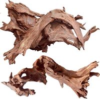 Bois flotté vieilli de qualité supérieure PKY, grande racine pour bonsaï, aquascape, aquarium, terrarium, décoration d'habitat pour reptiles et tortues