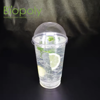 Couvercles jetables en PLA les mieux notés, résistants à la chaleur, écologiques, biodégradables, sans danger pour les aliments, adaptés aux boissons froides et aux glaces