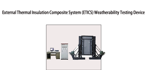 Dispositif d'essai d'isolation thermique extérieure composite (ETICS) pour l'évaluation de la résistance aux intempéries - Product Image 4