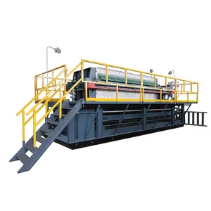 Automatic filter press machine for sewage dewatering process with best price