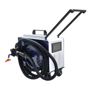 Laser-Reinigungsmaschine mit 2 Jahren Garantie, 100W JPT-Impuls, zur Entfernung von Rost und Farbe auf Metall, Stein, Holz, Graffiti-Entfernung, luftgekühlt - Product Image 3