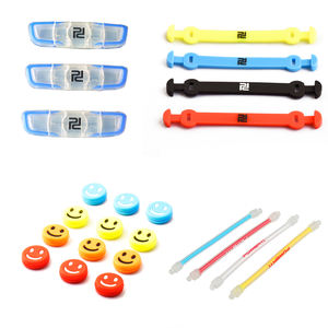 Atacado Custom Silicone Borracha Tennis <span class=keywords><strong>String</strong></span> Vibração Amortecedores & Shock Absorber com Padrão Em Relevo Universal Fit - Product Image 2