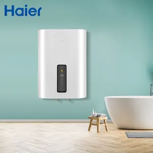 Haier Modern Design Wall Mounted Enamel Tank Double Tank 30l 80l 50 Ltr Storage Capacity Electric Water Heater For Room Shower