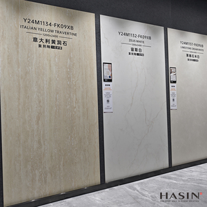 Design moderno 1200x2400 lastra di <span class=keywords><strong>pietra</strong></span> sinterizzata a grana calcarea per appartamento in marmo opaco pavimento porcellana piastrelle di sfondo da parete - Product Image 4