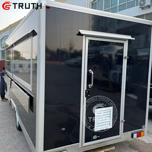 Sự Thật Tiêu Chuẩn Châu Âu Quảng Trường Di Động Dot Thực Phẩm Trailer Cho Nồi Chiên Sâu Giá Rẻ Thực Phẩm Xe Tải Ice Cream Thực Phẩm Van Trailer - Product Image 3