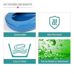 Adults Easy-to-Clean Design Disposable Plastic <strong>Bedpan</strong> for Handicap-Disabled Rehabilitation Therapy Supplies Made for Females