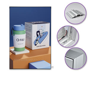 Caja de luz LED ultrafina, pantalla de cartel iluminada, tablero de <span class=keywords><strong>menú</strong></span> retroiluminado LED para restaurante, cafetería, tiendas, decoración montada en la pared - Product Image 4