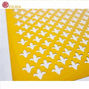 Nhà sản xuất cung cấp PVC tráng nhôm đục lỗ kim loại lưới phân vùng kim loại tường - Product Image 5