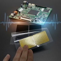Film de blindage électromagnétique, autocollant antimagnétique en ferrite bloquant les micro-ondes pour dispositif de surveillance portable anti-interférence