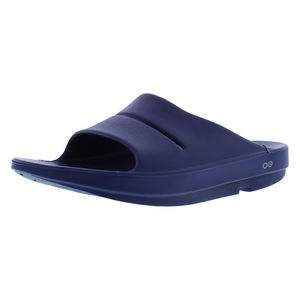 OOFOS Ooahh Slide Chaussures unisexes Taille 11 Modèle MSS-1100NAVY Bleu marine - Product Image 1