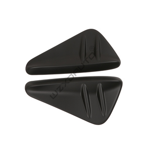 WZXD Protection complète de pare-chocs avant et arrière avec garniture de feux antibrouillard en carbone noir mat pour Yaris Cross 2023 2024 - Product Image 6