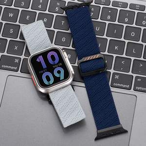 Correa de nailon ajustable para <span class=keywords><strong>hombre</strong></span>, nuevo producto, <span class=keywords><strong>reloj</strong></span> <span class=keywords><strong>inteligente</strong></span> Ultra, compatible con escalada al aire libre, accesorio para <span class=keywords><strong>Apple</strong></span> Watch - Product Image 5