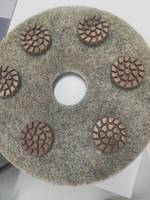 Vente directe usine – Tampons de polissage diamantés 4 pouces (100 mm) pour marbre et granit, grain 30-5000, tampon abrasif de polissage