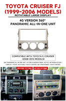 Radio de Coche KZS de 12.3 Pulgadas con Android 15, Estéreo Multimedia 2DIN, Reproductor de Video, GPS, Carplay, DSP, OLED para Land Cruiser 1999-2006