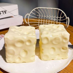 Uncompressed Anti-Stress <b>Squishy</b> Squeeze-Able Lotion Cheese Toy for Girls and Boys - Product Image 3