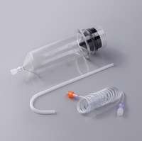 Seringue angio stérile jetable en PVC à haute pression, économique, injecteur CT 100 ml, dispositif de livraison de contraste clinique