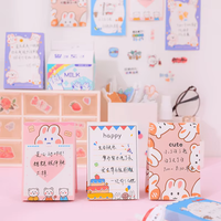 Motif imprimé Offre Spéciale personnalisé étudiant papeterie Kawaii bloc-notes collant ensemble de notes autocollantes