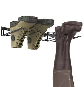 Boot-Rack wandmontierter Warder-Hanger Metall Boot-Organisator