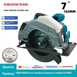 <span class=keywords><strong>เลื่อย</strong></span><span class=keywords><strong>วงเดือน</strong></span>แบบพกพาขนาด <span class=keywords><strong>7</strong></span> <span class=keywords><strong>นิ้ว</strong></span> พร้อมเลเซอร์ สำหรับงาน DIY อุตสาหกรรม ตัดอะลูมิเนียม <span class=keywords><strong>เลื่อย</strong></span>ไฟฟ้าแบบตั้ง<span class=keywords><strong>โต๊ะ</strong></span>และแบบมือถือ สำหรับงานไม้ - Product Image 5