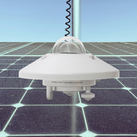 Capteur de rayonnement solaire pyranomètre RK200-03 en silicium, mesure de l'irradiation, calibrage thermopile classe A B, pour système d'énergie solaire