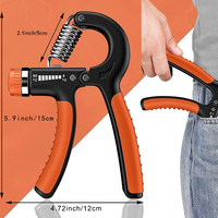 Fortalecedor de Agarre para Hombres y Mujeres con Resorte para Brazo Masajeador de Dedos Expansor para Ejercicio de Mano Gimnasio Fitness Entrenamiento Agarre de Muñeca