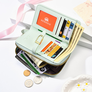 <span class=keywords><strong>Portafoglio</strong></span> di <span class=keywords><strong>Lusso</strong></span> in Pelle PU per Donne con Porta Carte, Portacarte di Credito Femminile con Cerniera - Product Image 3