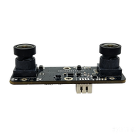 Intégré 160 °   Module de caméra USB2.0 ultra grand angle 4MP à obturateur global avec correction de la distorsion pour terminal de vision panoramique embarqué