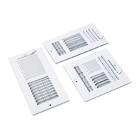 Diffuseur à registre d'air linéaire à 2 et 3 fentes Grille d'air de plafond HVAC pour la ventilation extérieure de l'entrepôt du sous-sol