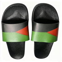 Claquettes de plage confortables en EVA Martinique pour l'été – Sandales personnalisées de haute qualité avec design drapeau national, vente en gros