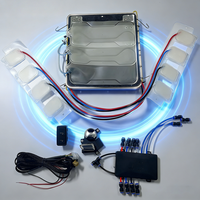 Kit de modification de siège Audi spécial avec soutien lombaire réglable 6 directions et massage pneumatique 8 points pour A3 A4 A5 A6 Q3 Q5 Q7