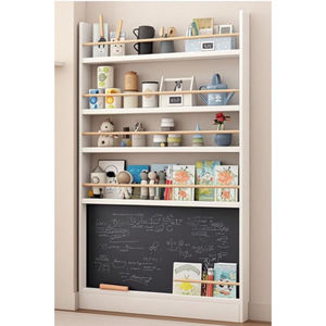 Estantería blanca para el hogar para niños y estante de almacenamiento de juguetes, librería de madera maciza en forma de casa para niños para el hogar y la Oficina - Product Image 4
