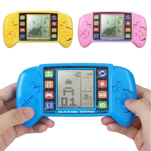 3.5 Inch Large Screen Pocket Handheld Game Players Classic Retro Game Machine Kids Children Electronic Toys Game Console