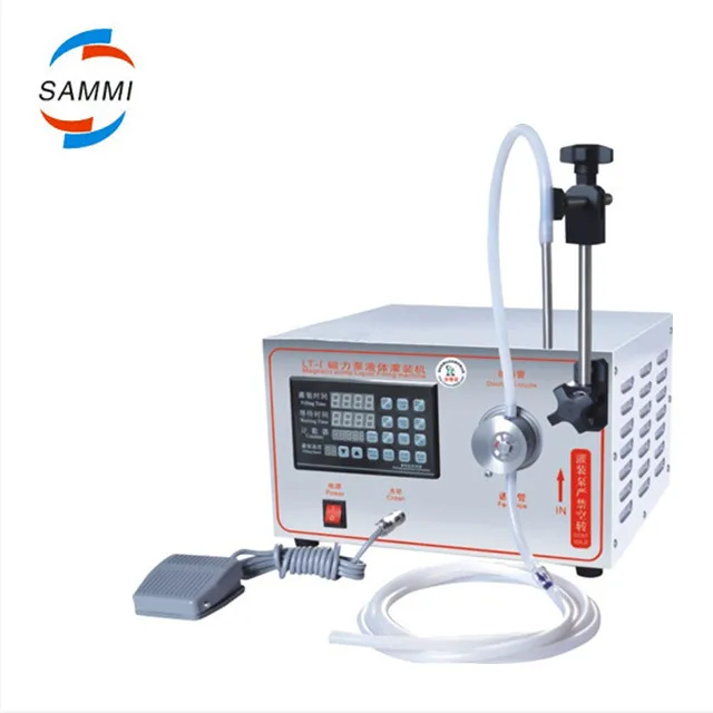 High quality stainless steel magnetic gear pump liquid filling machine