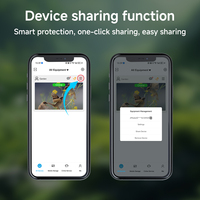 Mangeoire à oiseaux intelligente en ABS durable avec caméra IA, alimentée par batterie, boîtier résistant aux intempéries, portable pour la surveillance de la faune toute l'année