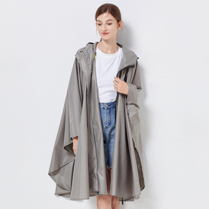 Impermeable Unisex Moderno y Sencillo con Capucha Ajustable, Poncho de Lluvia Portátil y Ligero con Cremallera Impermeable - Product Image 5