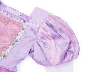 Kostum Putri Gaya Eropa untuk Pesta Halloween, Pakaian Natal Lengan Panjang, Kostum Rapunzel, Gaun Mewah untuk Anak Perempuan - Product Image 6