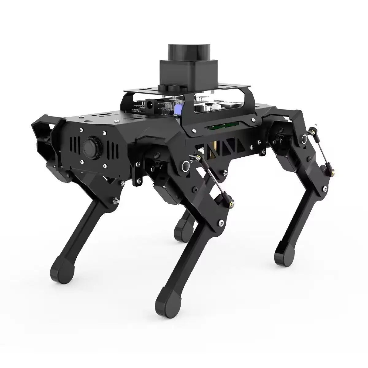 Nuovo arrivo Robot cane ad alta tecnologia basato su Raspberry Pi e Kit di programmazione Robot ROS supporta la mappatura e la navigazione
