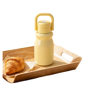 Termo Portátil de Acero Inoxidable de 500 ml con Tapa, Botella de Agua y Leche para Estudiantes, Regreso a Clases, Gran Venta - Product Image 2