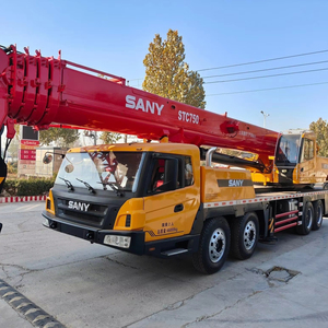 Grue sur camion Sany d'occasion de 75 tonnes, économique et à prix attractif, idéale pour les travaux de levage sur chantier - Product Image 1