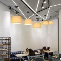BGST moderne nordique LED suspension abat-jour coloré suspension lustre moderne et chic et lampes suspendues décor