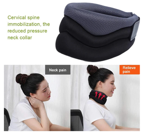 गर्दन दर्द राहत नींद के लिए गर्भाशय ग्रीवा कॉलर गर्दन ब्रश, नरम फोम गर्दन समर्थन रीढ़ में दर्द और दबाव से राहत देता है, - Product Image 4