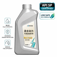 Huile moteur hybride entièrement synthétique API SP 0W-20 avec protection LSPI pour véhicules HEV PHEV EREV 1L